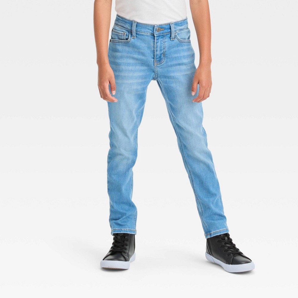 Assorted size Boys' Ultimate Stretch Tapered Jeans - Cat & Jack™ Medium Wash 4 size 4-16 