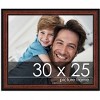 PosterPalooza | Decor Brown Picture Frame - UV Acrylic, Backing Board, Hanging Hardware Included - 2 of 4