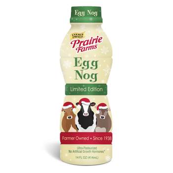 Prairie Farms UHT Egg Nog - 14 oz