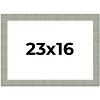 PosterPalooza | Sculpted Blue Picture Frame - UV Acrylic, Backing Board, Hanging Hardware Included - 2 of 4