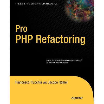 Pro PHP Refactoring - (Expert's Voice in Open Source) by  Francesco Trucchia & Jacopo Romei (Paperback)