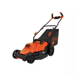 Black & Decker BEMW472BH 120V 10 Amp Brushed 15 in. Corded Lawn Mower with Comfort Grip Handle