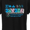 Women's - Instant Message - Cancer Leave You On Read Short Sleeve Graphic T-Shirt - 2 of 4
