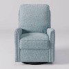 Jasmine Swivel Glider Press-Back Recliner Chair - CorLiving - 2 of 4