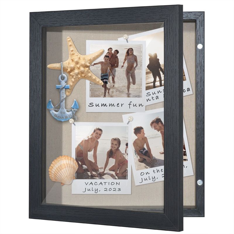 Americanflat Front Loading Shadow Box Frame and Display Case for Keepsakes, 1 of 7