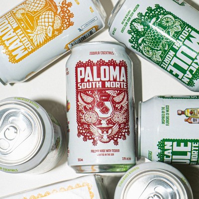 SouthNorte Tequila Variety Cocktail Fiesta - 8pk/355ml Cans