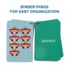 Carson Dellosa Education Early Learning Flash Card Box Set, Grade PK-1 (216 cards, 4 book rings, 4 dividers) - 4 of 4