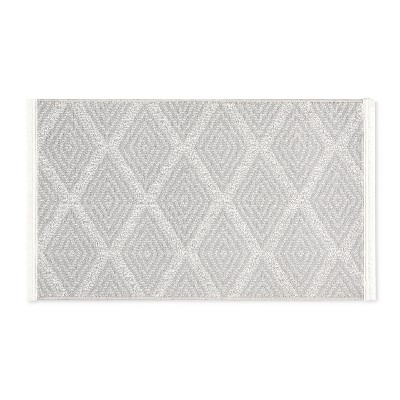 TOWN & COUNTRY EVERYDAY Rein Solid Diamond Everwash Washable Area Rug