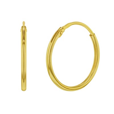 Girls' Endless Hoop 14k Gold Earrings - In Season Jewelry