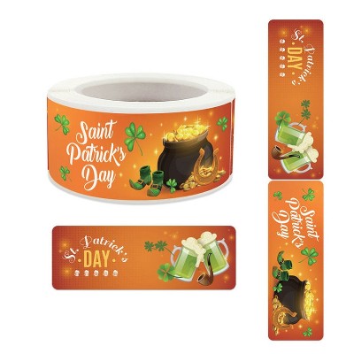 Four Leaf Clover Festival Adhesive Decorative Stickers(K-219)