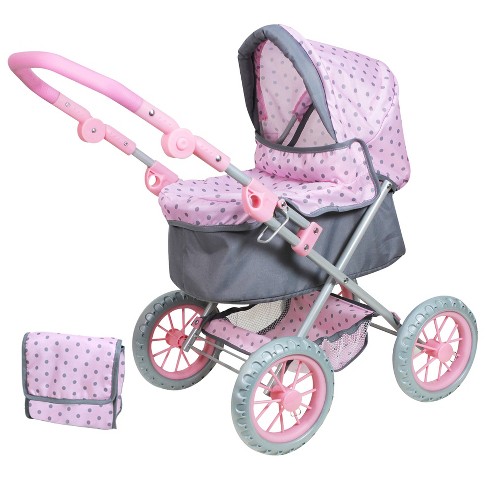 Lissi Baby Doll Pram With Accessories Target