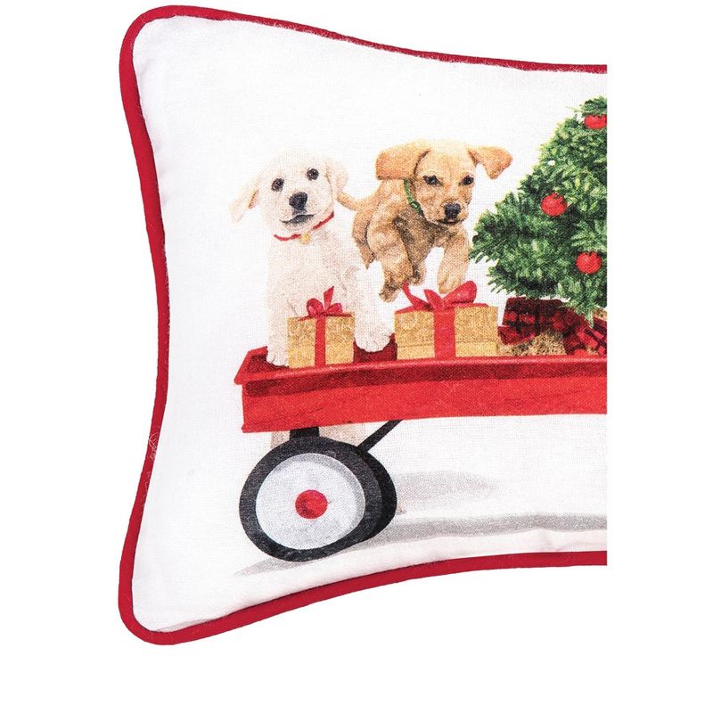 C&F Home Puppy Wagon Printed Throw Pillow, 2 of 6