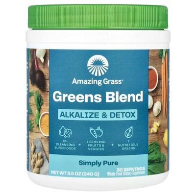 Amazing Grass Green Blend, Alkalize & Detox, 8.5 oz (240 g)