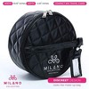 Milano Collection Round Travel Case Black, for Traveling with your Wig in Style - 2 of 4