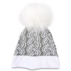 Pavilion Gift Company - Snuggle Bug - Gray Knit Pom Pom Hat (12-24 Months) - Hats - 4 of 4
