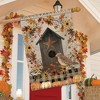 Primitive Fall  Birdhouse House Flag 28" x 40" Briarwood Lane - 4 of 4