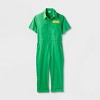 Pride Adult Short Sleeve Boilersuit - Green - image 3 of 4