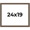 PosterPalooza | Sculpted Silver Picture Frame - UV Acrylic, Backing Board, Hanging Hardware Included - 2 of 4