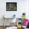 Stupell Industries Animal Pairs at Watering Hole Floating Frame Canvas Wall Art - 3 of 4