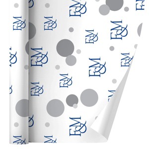 Franklin  Marshall College Secondary Logo Gift Wrap Wrapping Paper Roll 30x72 - 1 of 4