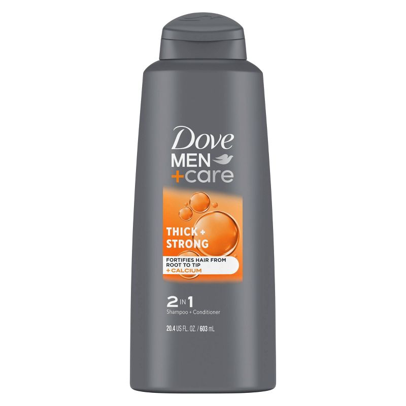 Dove Men+Care 2-in-1 Shampoo + Conditioner Thick + Strong for Fine or Thinning Hair, 3 of 11