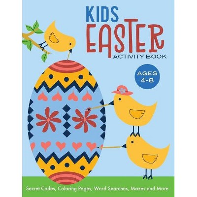 Kids Easter Activity Book - by  Patty Hevly (Paperback)