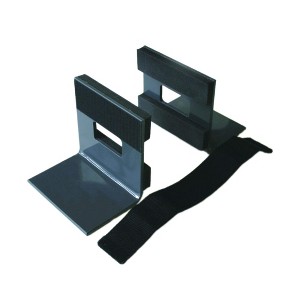 Kemp USA 6.5" Black and Metallic Gray Blocks for EG Aquatic Spineboard - 1 of 1