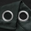 RT Designers Collection Oakley Embossed Blackout Polyester Window Curtain Grommet Panel Black - 3 of 4