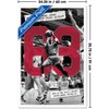Trends International Michael Jordan - NBA Playoffs Single Game Scoring Record Framed Wall Poster Prints - 3 of 4