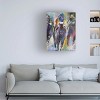 Trademark Fine Art -Richard Wallich 'Jockeys' Canvas Art - 2 of 4