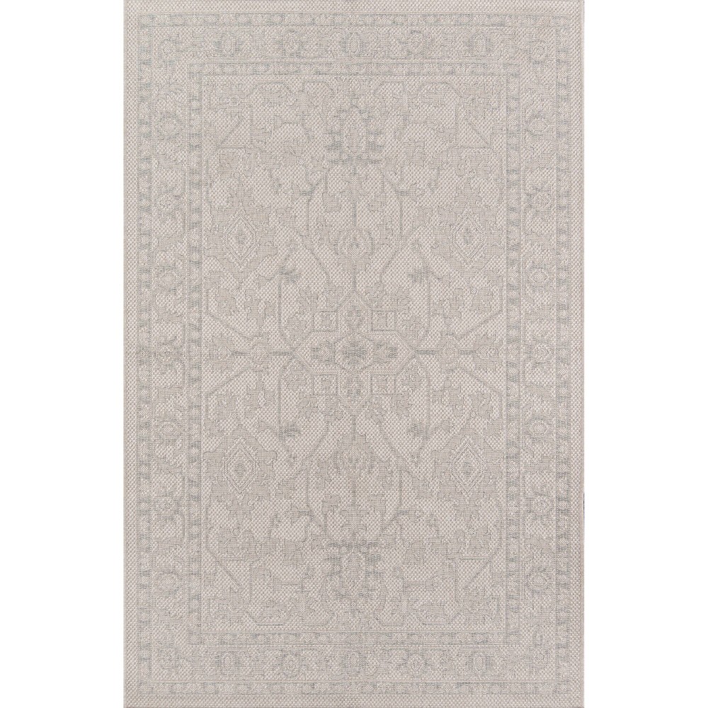  Downeast Boothbay Machine Made Polypropylene Area Rug Gray