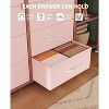 16 Drawer Dresser with Clothes Rack, Tall Fabric Storage Organizer for Bedroom Closet, Living Room, Entryway - 4 of 4