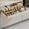 Pull Out Cabinet Organizer – Heavy Duty Sliding Shelf ( Upgraded 3-Rail System for Kitchen Storage) - 4 of 4