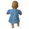 Adorable Blue Cherries Nightgown or Dress for 14–16 Inch Baby Dolls - 3 of 4