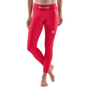 SKINS SERIES-1 WOMEN'S 7/8 TIGHTS RED - 1 of 4