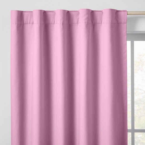 Panel Cortina Blackout para Niños Twill Liso Blanco - Pillowfort™ 2