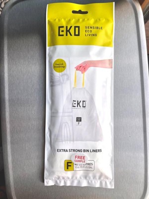 Eko 6l Ecocasa 2pk Vertical Step Trash Can Set : Target