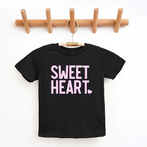 The Juniper Shop Sweetheart Puff Print Toddler Short Sleeve Tee - 1 of 3