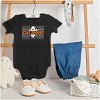 Halloween Season Ghost Gradient Baby Romper Boys or Girls Brisco Brands - 3 of 4