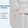 Power Lift Recliner Chair Sofa, PU Leather Reclining with Charging Ports, Cup Holders, Electric Stand Assist for Elderly with Remote - 4 of 4