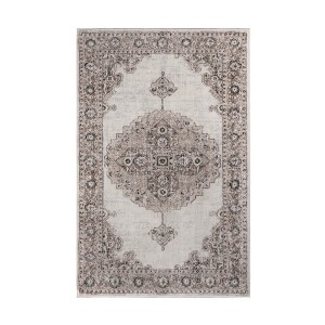 Vintage Traditional Medallion Indoor Runner or Area Rug by Blue Nile Mills - 1 of 4