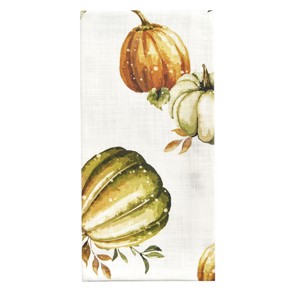 Split P Retro Pumpkin Dishtowel Set of 2 - 1 of 3