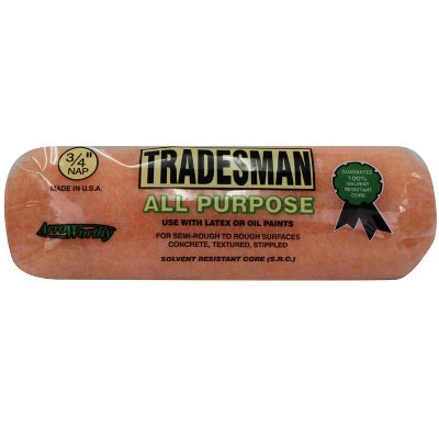 ArroWorthy Tradesman Polyester 9 in. W X 3/4 in. Paint Roller Cover 1 pk