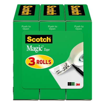 Scotch 3pk Magic Boxed Tape