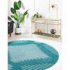 Unique Loom Kai Warrior Geometric Indoor Woven Area Rug - 4 of 4