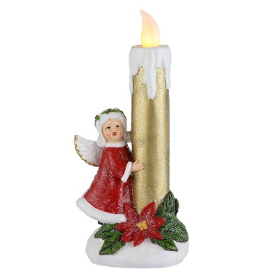 Mr. Christmas Nostalgic Flickering LED Candle - Angel - 12.5"