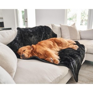 PAW BRANDS PupProtector Short Fur Waterproof Luxury Throw Blanket - 1 of 4