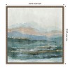 Amanti Art Seaside Summits by Jacob q Framed Canvas Wall Art - 4 of 4