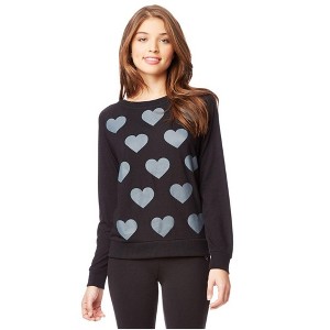 Aeropostale Womens Heart Graphic T-Shirt - 1 of 2