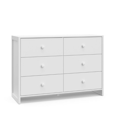 Storkcraft Calabasas 6-drawer Double Dresser - White : Target